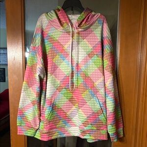 Temu Women’s Multi-colored hoodie size 1xl